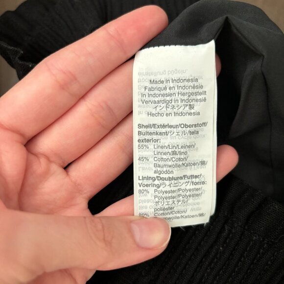 J. Crew Linen Cotton Blend Scalloped Hem Sidewalk Skirt NEW - Picture 8 of 11